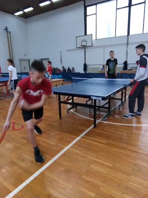 Такмичење у стоном тенису,Нова Црња 29.3.2018.